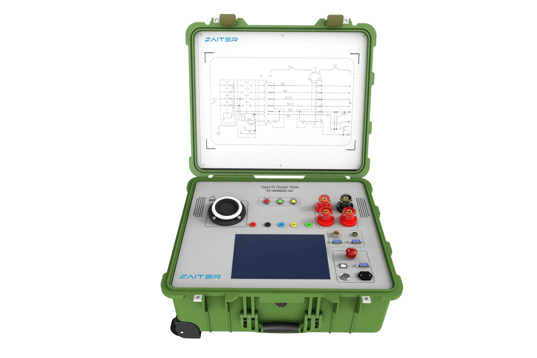 ST-6680EA-AC Type 2 AC EV Charger Tester
