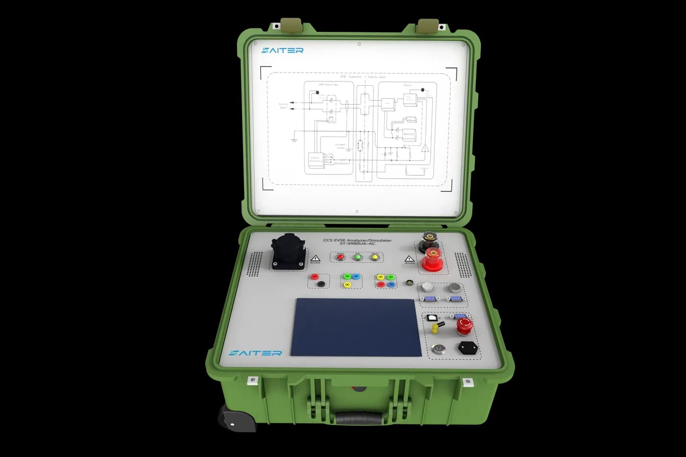 ST-6680UA-AC SAE J1772 AC EV Charger Tester
