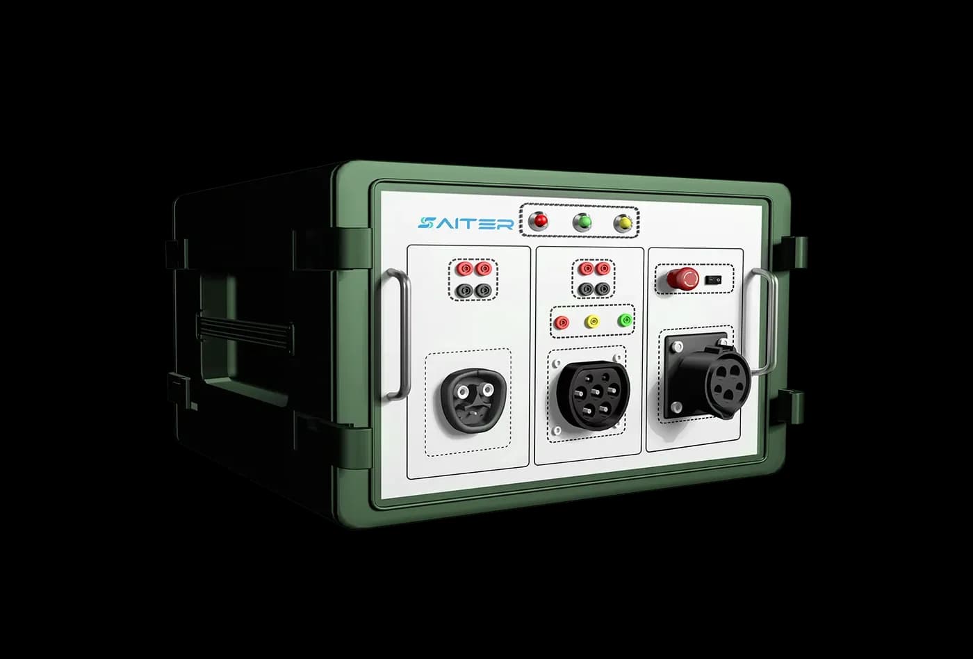 ST-HCAC-EA / UA / NA Type 1 / Type 2 / NACS AC EV Charger Tester for EV charger testing