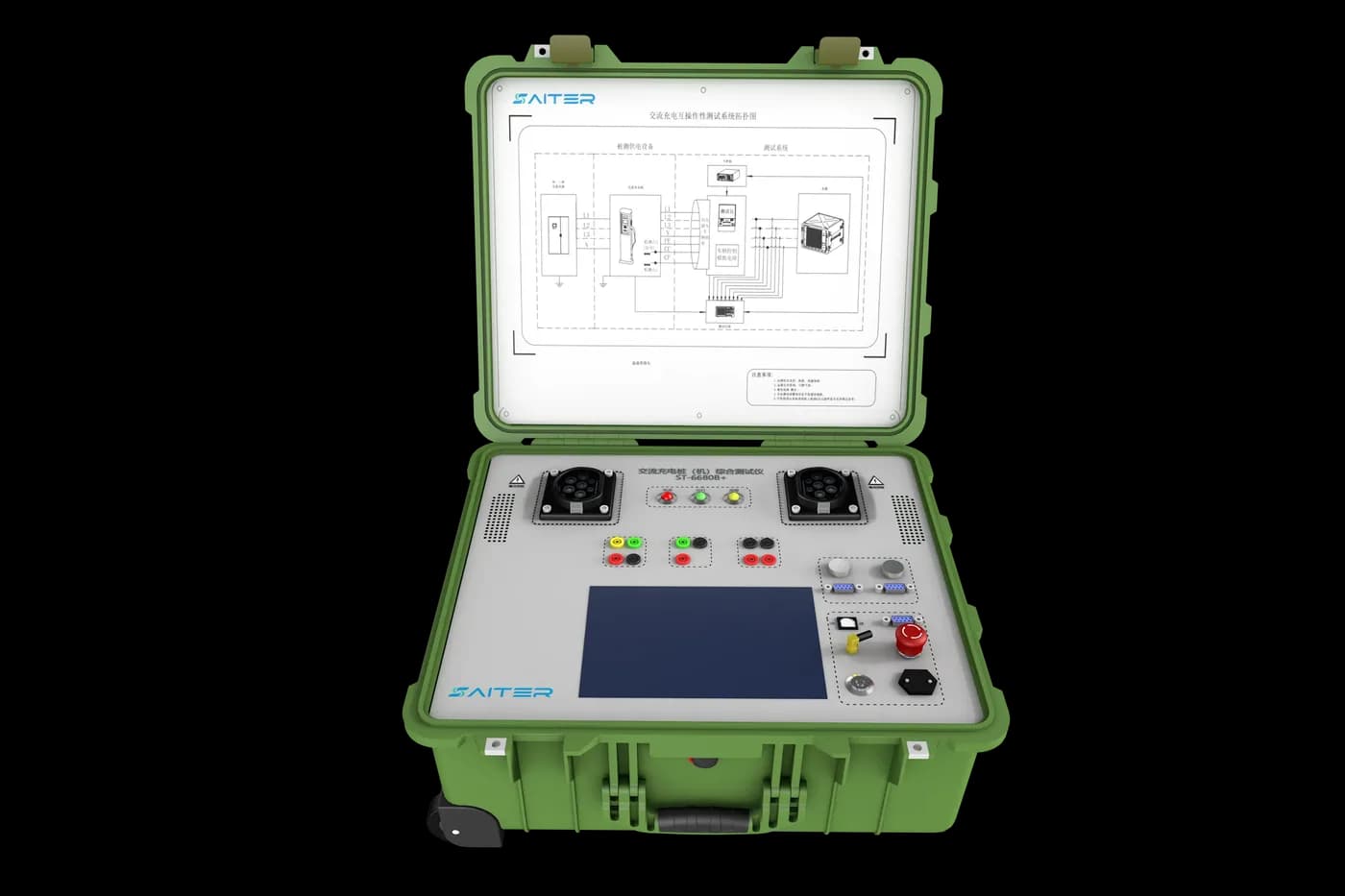 ST-6680B+ GB/T AC EV Charger Comprehensive Tester for EV charger testing