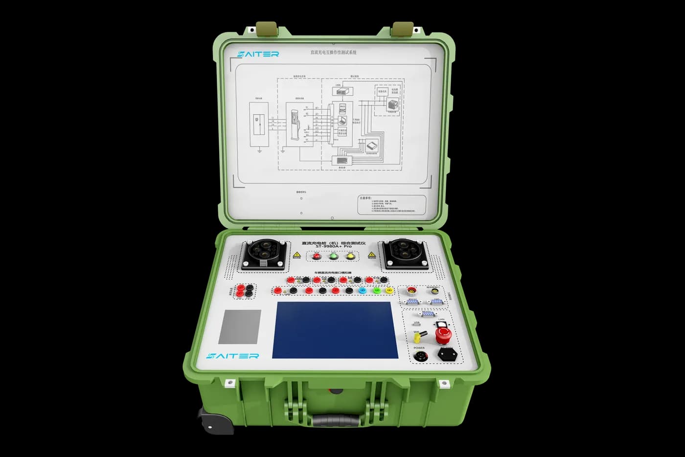 ST-9980A+ Pro DC EV Charger Comprehensive Tester for EV charger testing